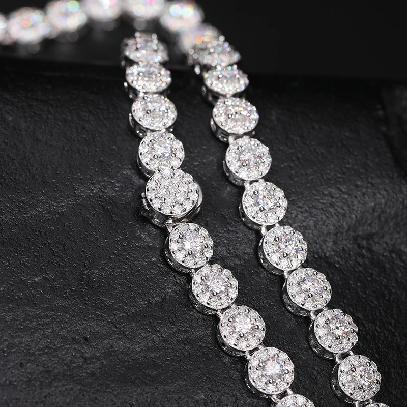 High Quality VVS1 Moissanite Chain For Women/Men Necklace