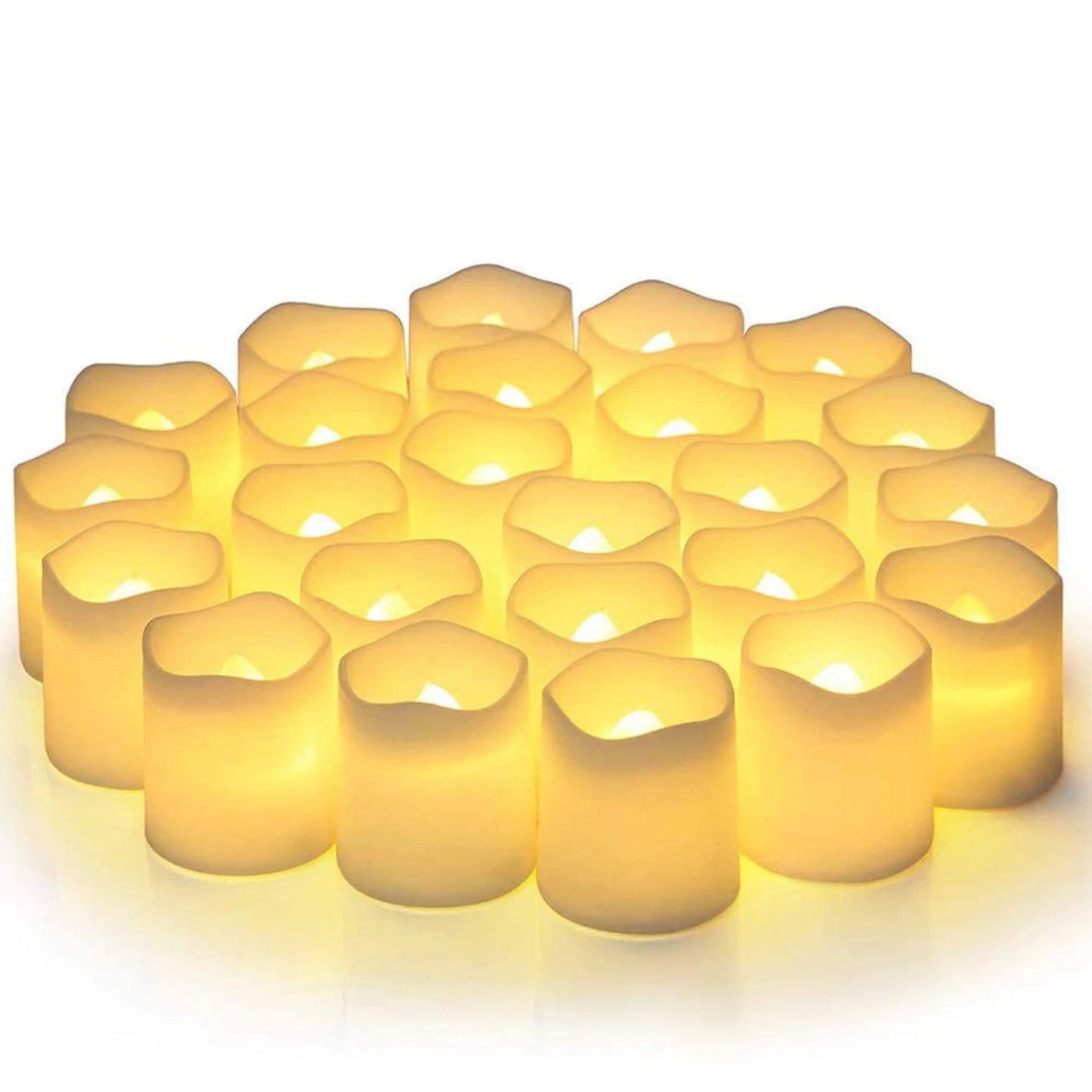 24 Cozy Flameless LED Tea Light Candles