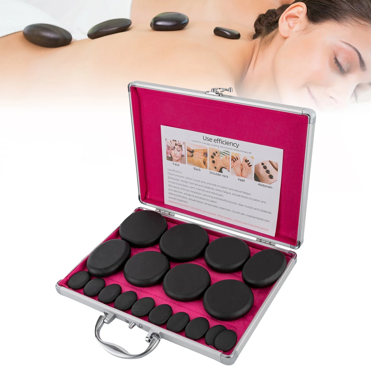 Hot Stones Massage Set