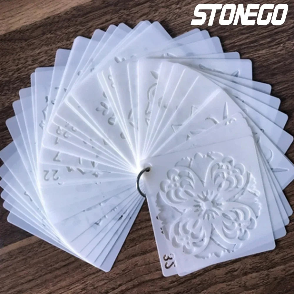 STONEGO Mandala Stencils DIY Home Decoration