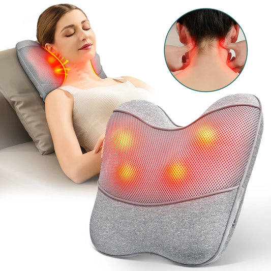 Shiatsu Back and Neck Massage Pillow