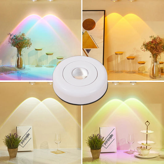 Wireless LED Sunset Lamp Night Light Projector