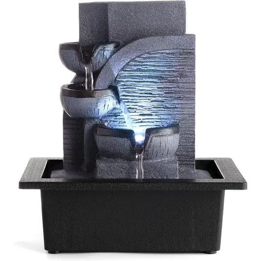 Feng Shui Zen Meditation Desktop Fountain