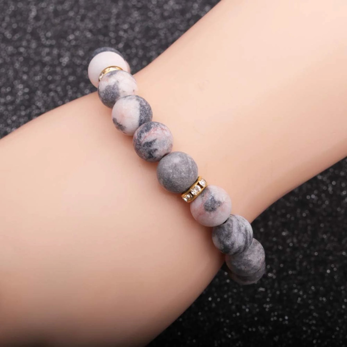 Beautiful Calming Rose Quartz Healing Bracelet