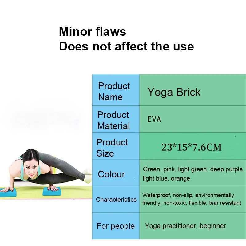 High-density EVA Yoga Brick