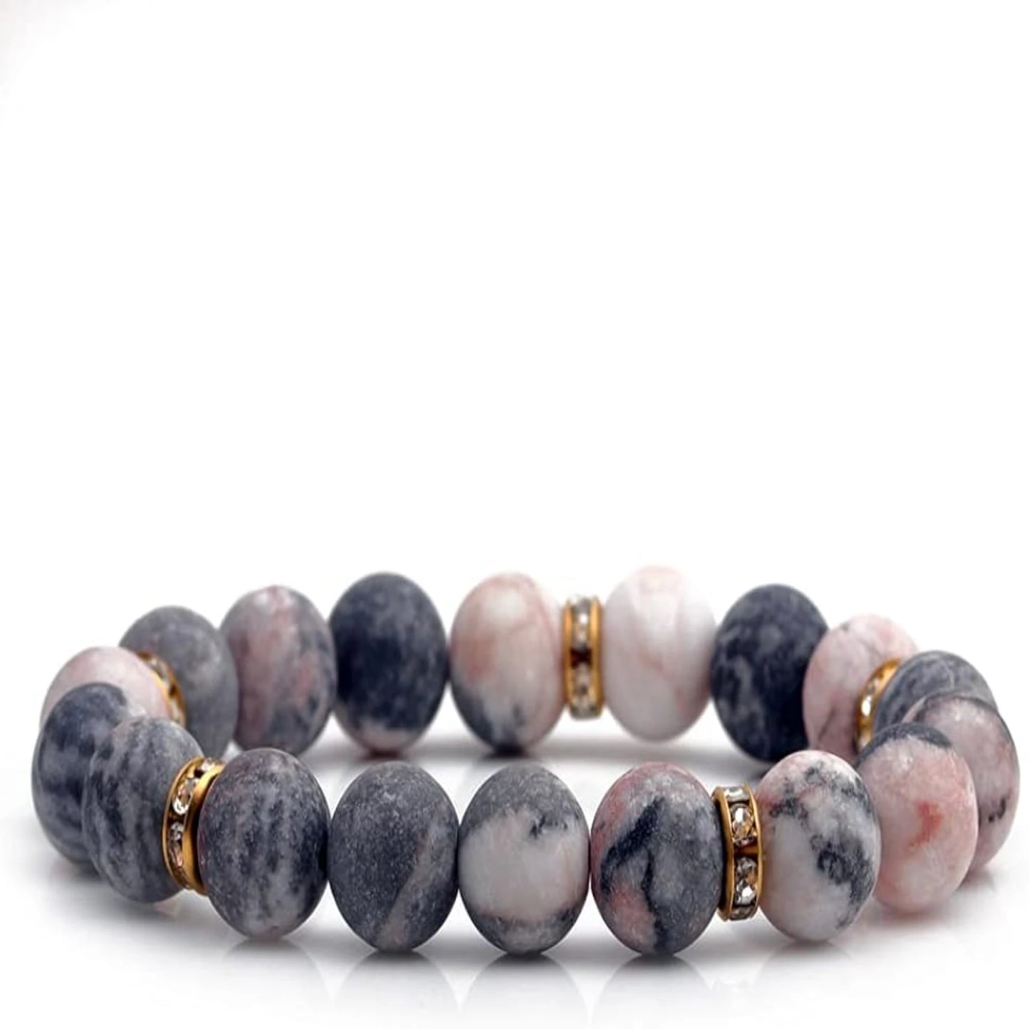 Beautiful Calming Rose Quartz Healing Bracelet