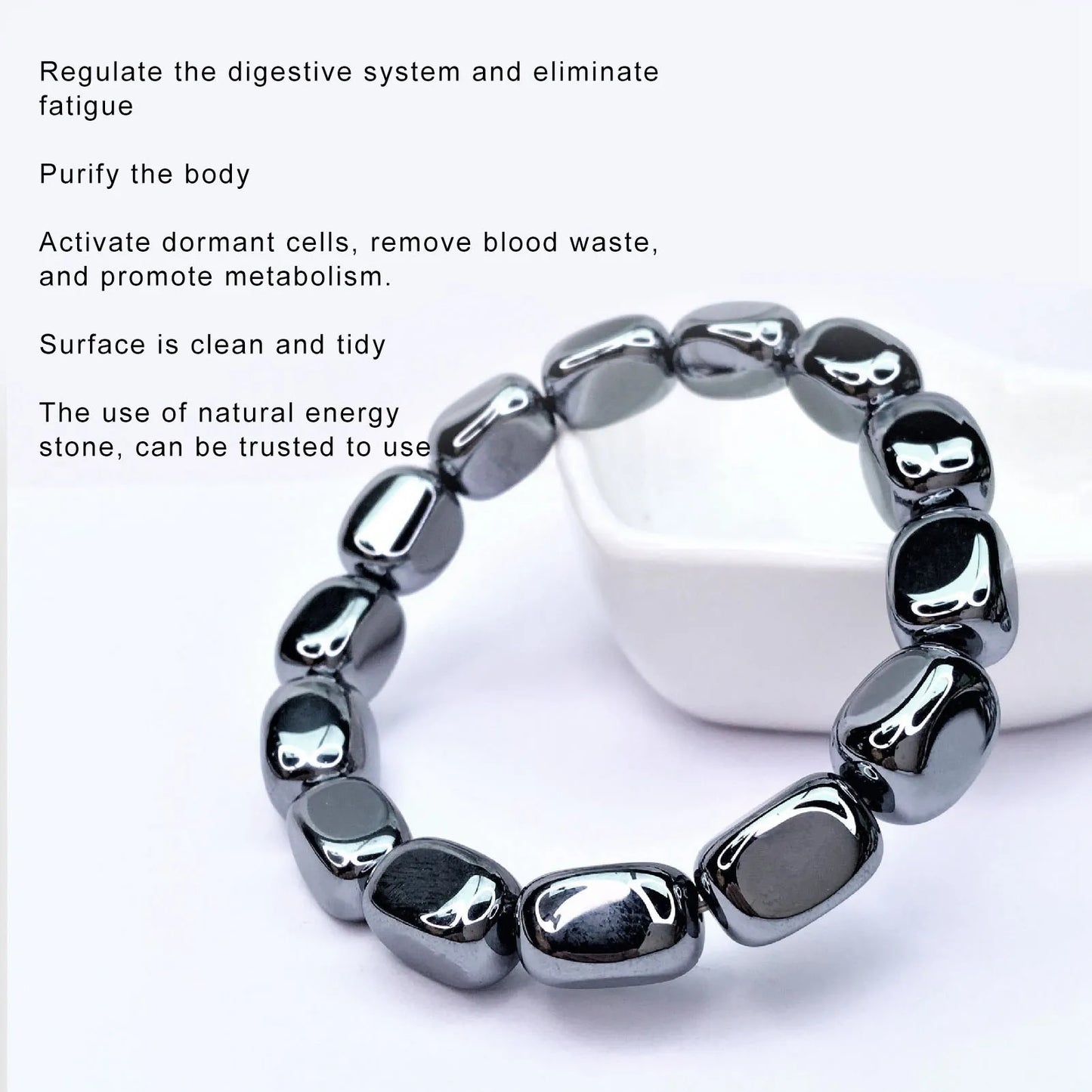 Terahertz Healing Energy Stone Bracelet